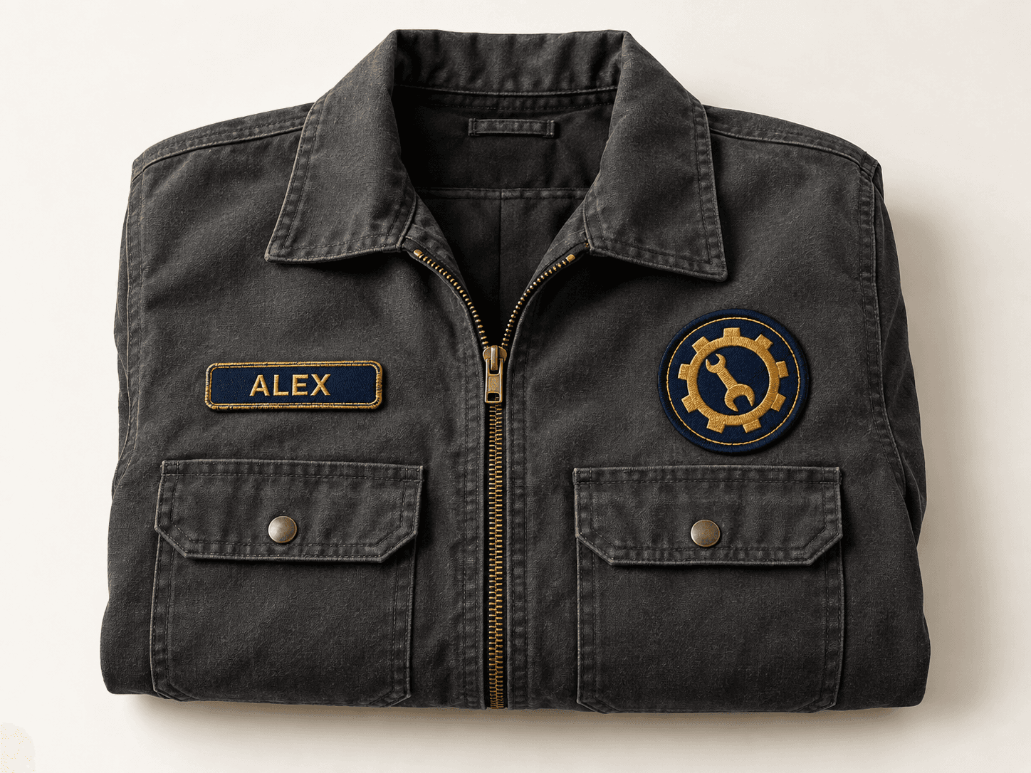 workwear patches design example